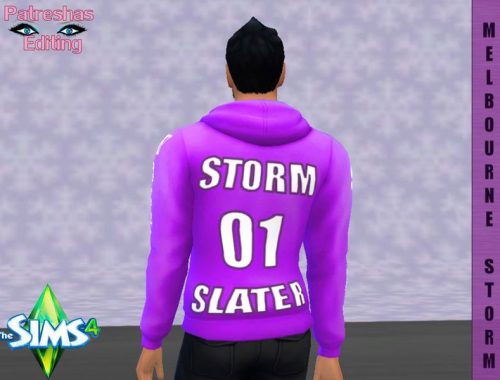 MELBOURNE STORM HOODIE By Patreshas Editing