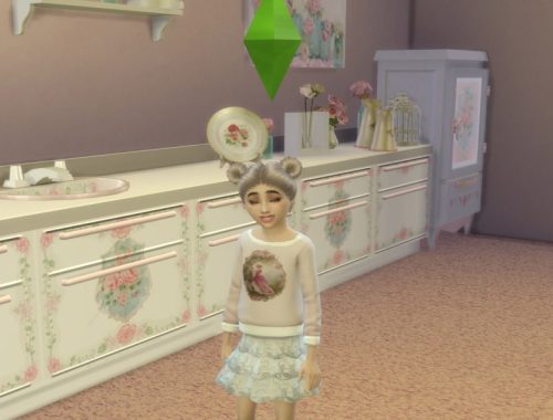 Pink Childrens Sweater