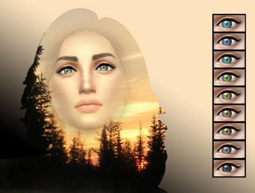 Forest Colors Eyes - Spooky Stuff needed