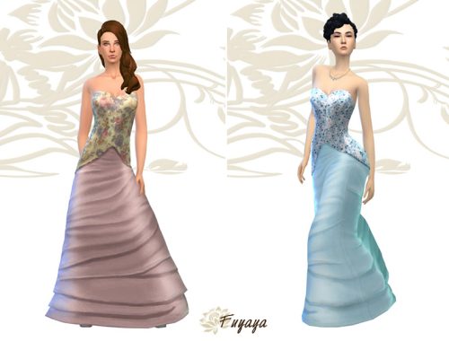 Dress Tournure