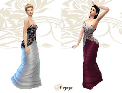 Dress Tournure