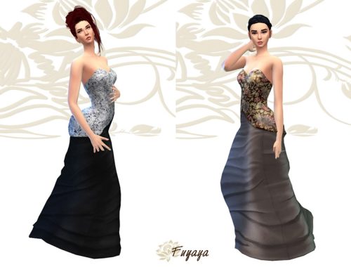 Dress Tournure