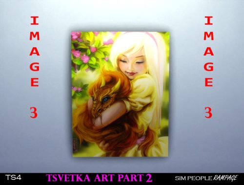 SimPeopleRampage TS4 Tsvetka Art from Deviant Art.