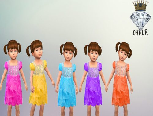 Sequin Toddler Dress