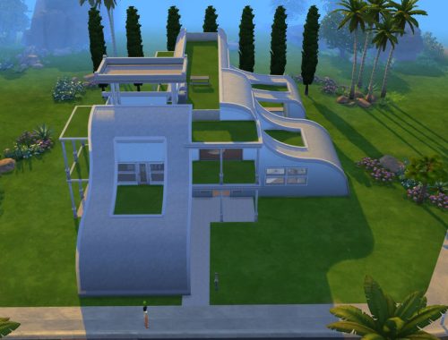 Futuristic house