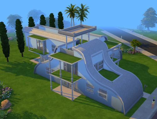 Futuristic house