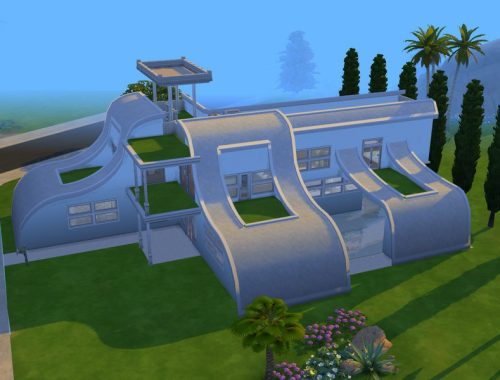 Futuristic house