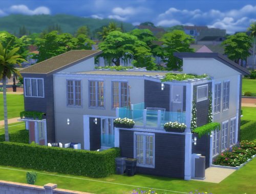 Pool In The Middle - Family modern house