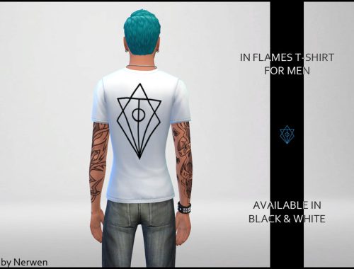 In Flames Male T-shirt