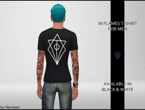 In Flames Male T-shirt