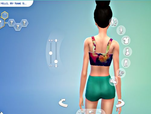 Dark Galaxy Bra