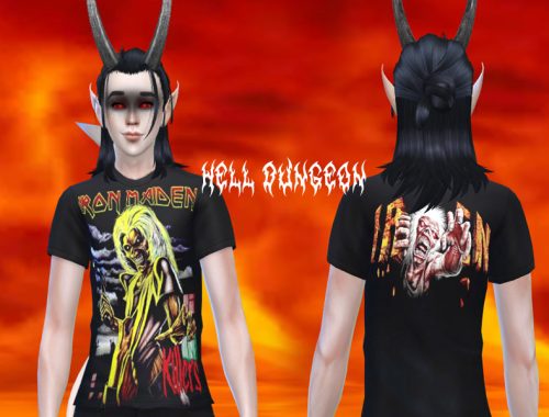 metal band shirt