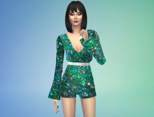 Glitter Recolor (City Living Jumpsuit)