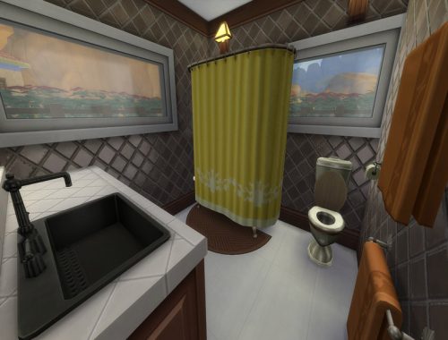 Autumn Air 8x8 Cubic House
