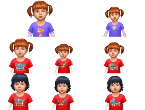Paw Patrol Toddler Tops
