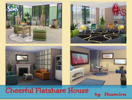 Cheerful Flatshare House