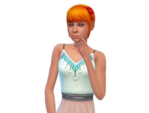 Pony Tail, With Forehead Bangs Recolor