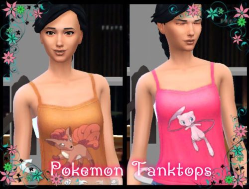 Pokemon Tanktops - Spa Day needed