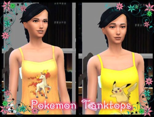 Pokemon Tanktops - Spa Day needed