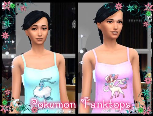 Pokemon Tanktops - Spa Day needed