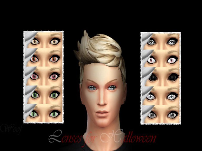 Lenses For Halloween. - The Sims 4 Catalog