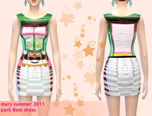 Mary park Bom dress