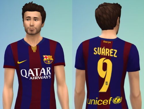 Barcelona FC Jersey Set 14/15