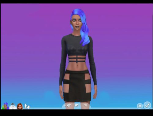 Goth Punk Cage Set