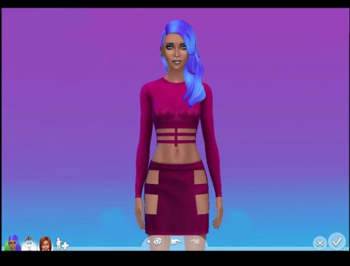Goth Punk Cage Set