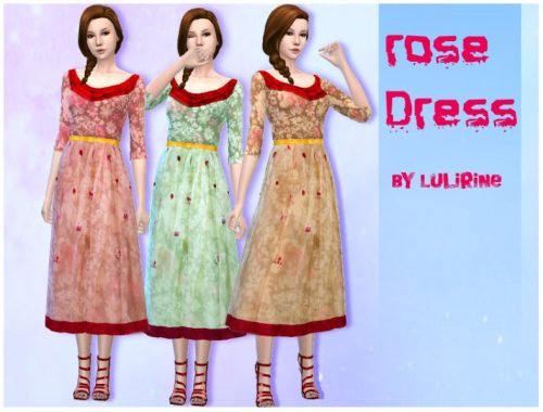 Rose_Long_dress - Get Together needed