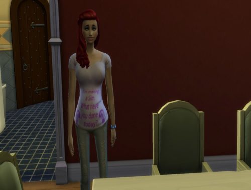 The Sims Inspired Maternity Tees