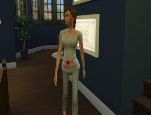 The Sims Inspired Maternity Tees