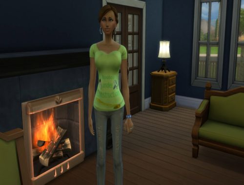 The Sims Inspired Maternity Tees
