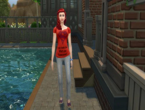 The Sims Inspired Maternity Tees