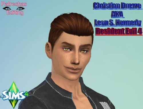 Christian Duerre AKA Leon S. Kennedy By Patreshas Editing