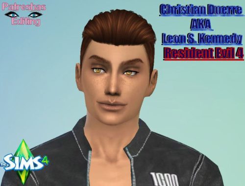 Christian Duerre AKA Leon S. Kennedy By Patreshas Editing