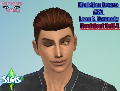 Christian Duerre AKA Leon S. Kennedy By Patreshas Editing