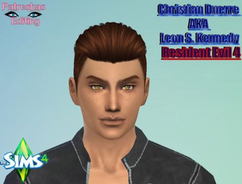 Christian Duerre AKA Leon S. Kennedy By Patreshas Editing