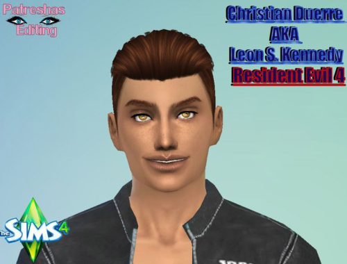 Christian Duerre AKA Leon S. Kennedy By Patreshas Editing