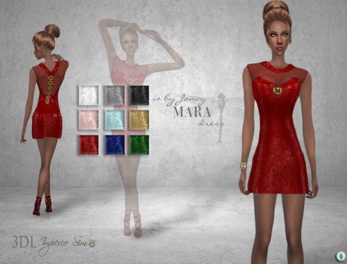 3DL Imperio Sim- iO by Jancy- Mara Dress.