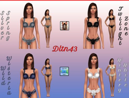 Jomsims Seduction Underwear Recolors - mesh needed
