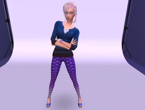 Bold Ombre Mermaid Leggings