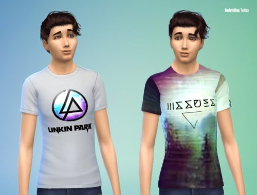 MK/ TF - Male Metal Shirts