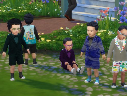 Toddler suit
