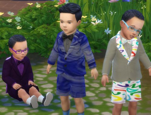 Toddler suit