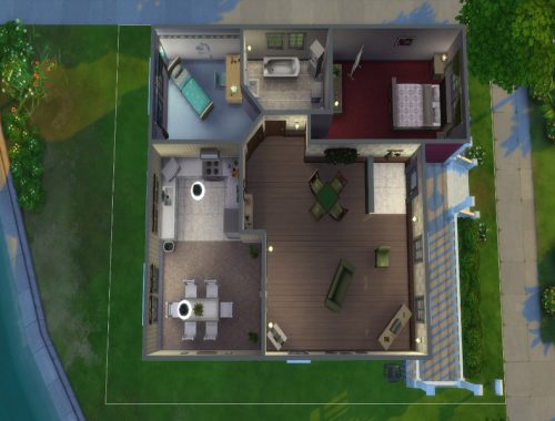 Rose Cottage-no cc/base game only