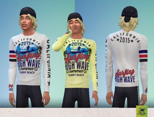 CALIFORNIA SURFING T-SHIRTS