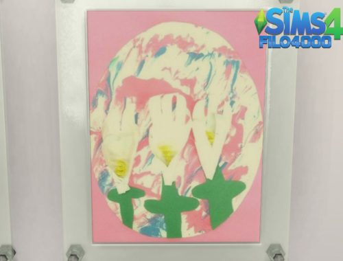 Framed Toddler Religious Easter Wall Art