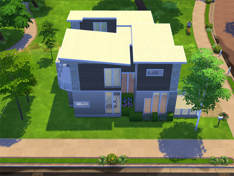 Bianco e nero house - The Sims 4 Catalog