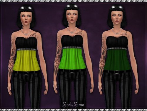 Ruffle Tube Top